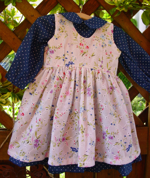 Kleid mit Schürze Angelika